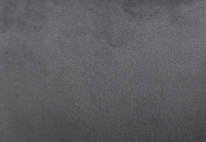 WILLOW GREY VELVET OTTOMAN - Image 4