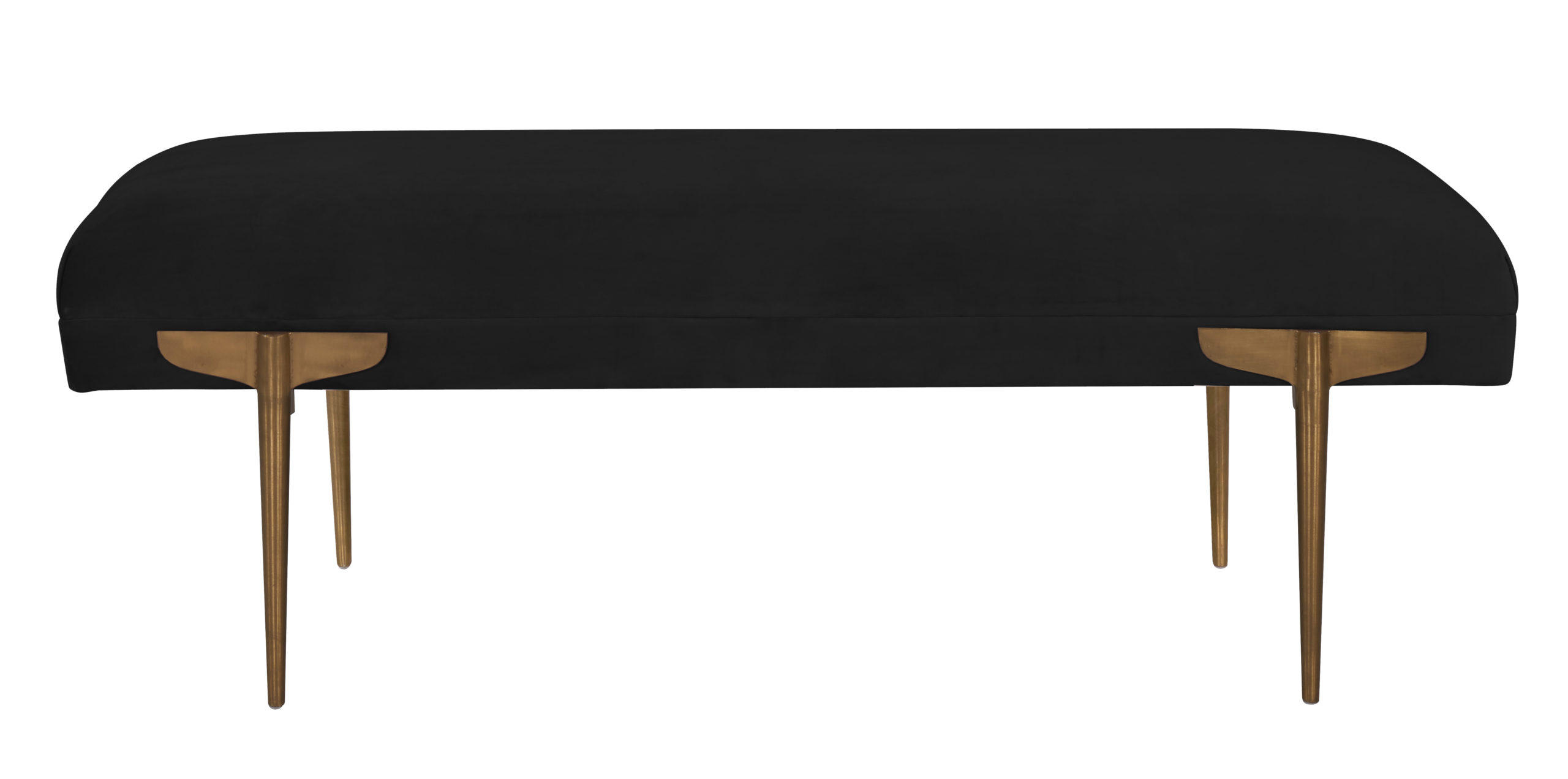 BRNO BLACK VELVET BENCH - Image 5
