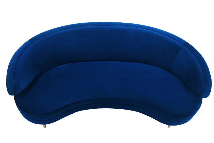 BAILA NAVY VELVET SOFA - Image 3