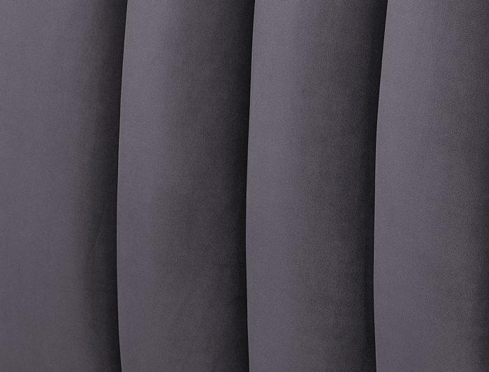ARNO GREY VELVET SOFA - Image 5