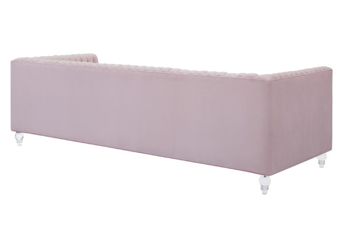 AVIATOR BLUSH VELVET SOFA - Image 4
