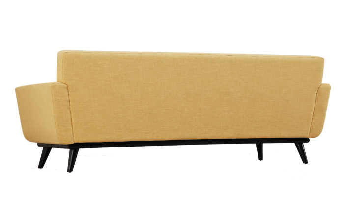 JAMES MUSTARD YELLOW LINEN SOFA - Image 11