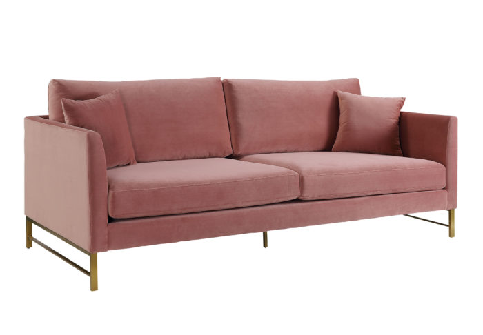 MASSI ROSE VELVET  SOFA - Image 3