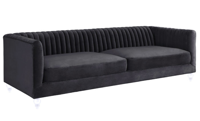 AVIATOR GREY VELVET SOFA - Image 3