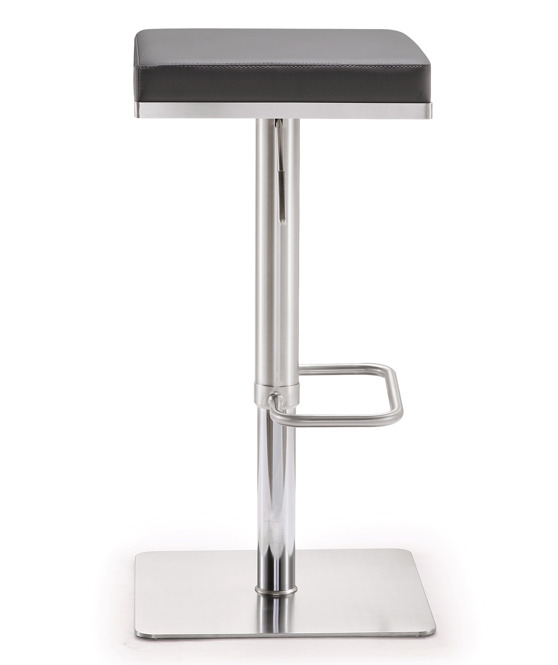 BARI GREY STAINLESS STEEL BARSTOOL Michele Pelafas