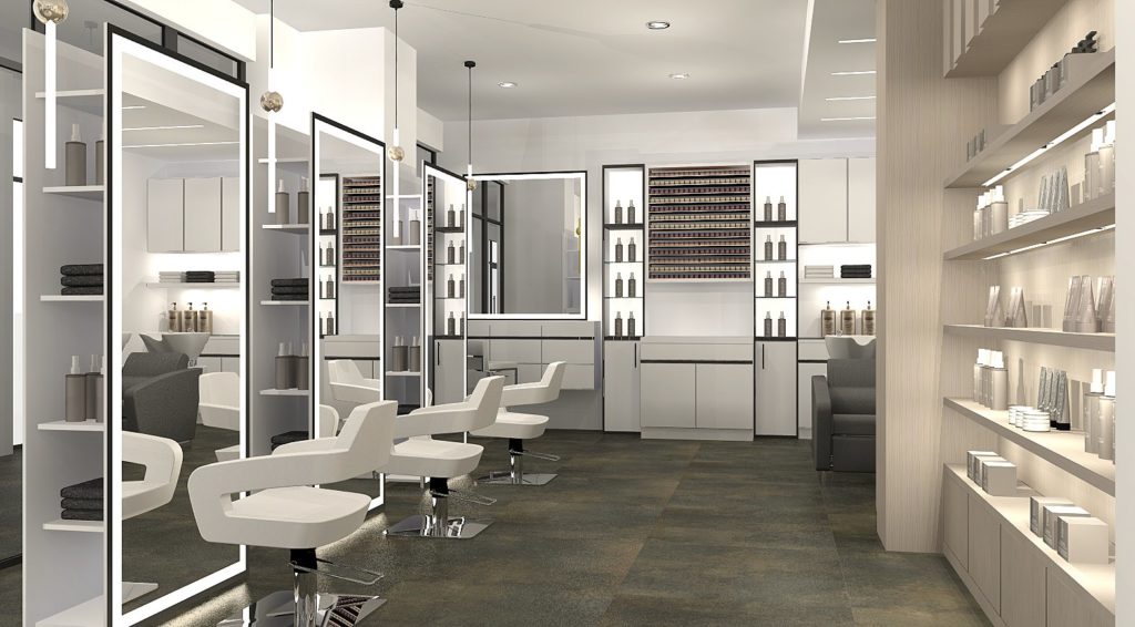 Luxury Salon Design by Michele Pelafas