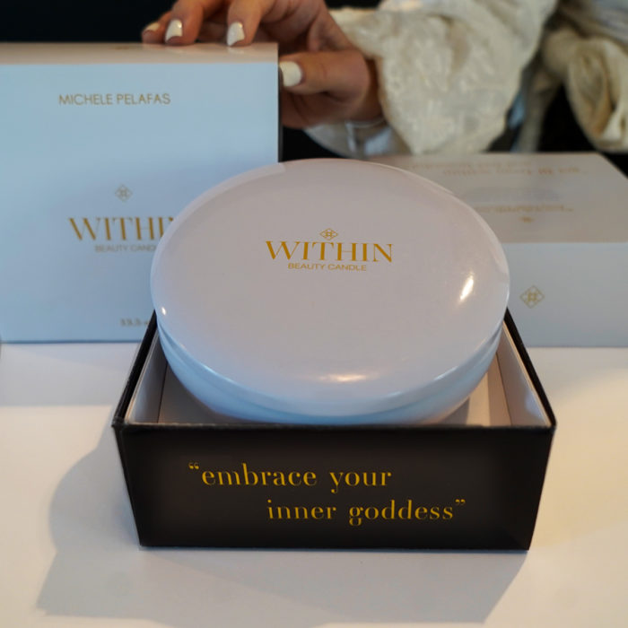 Within Beauty Candle by Michele Pelafas