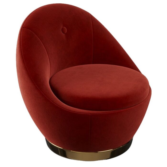 Big Red Lounge Chair