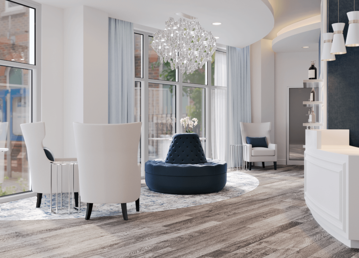 Blue Aesthetics: Traditional & Elegant Med Spa Design In Arlington ...