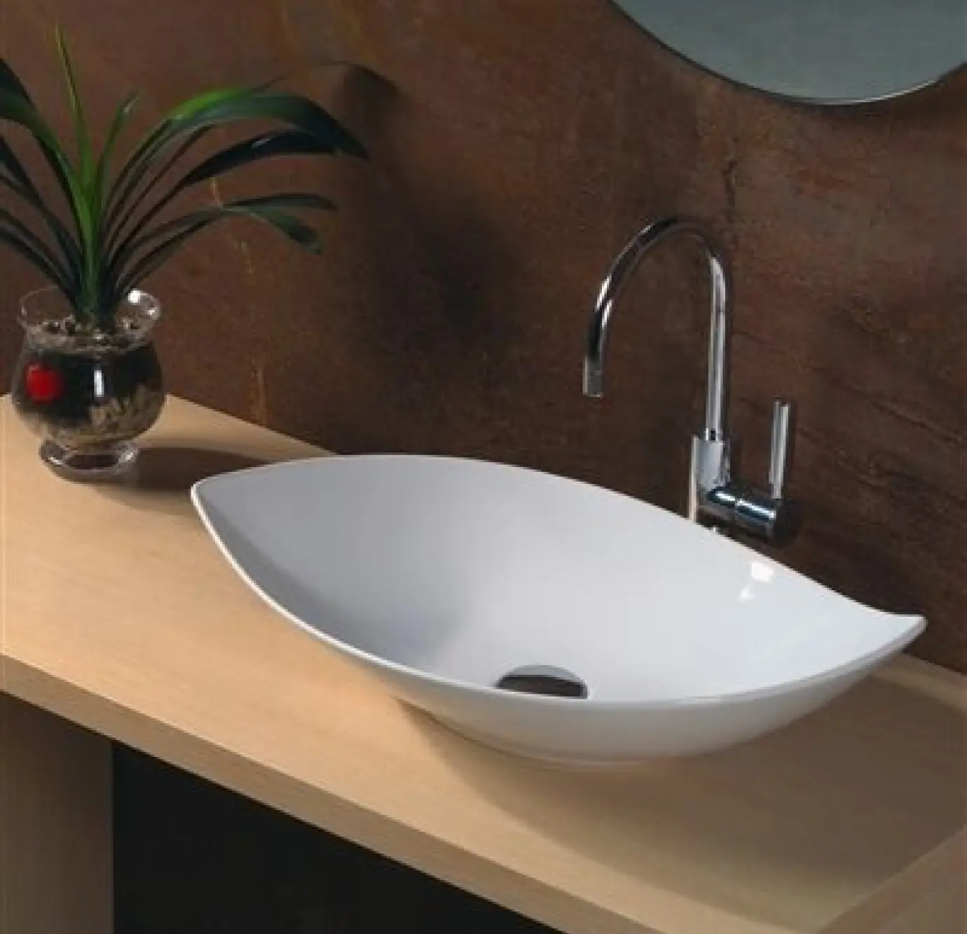 Decorative vessel sink