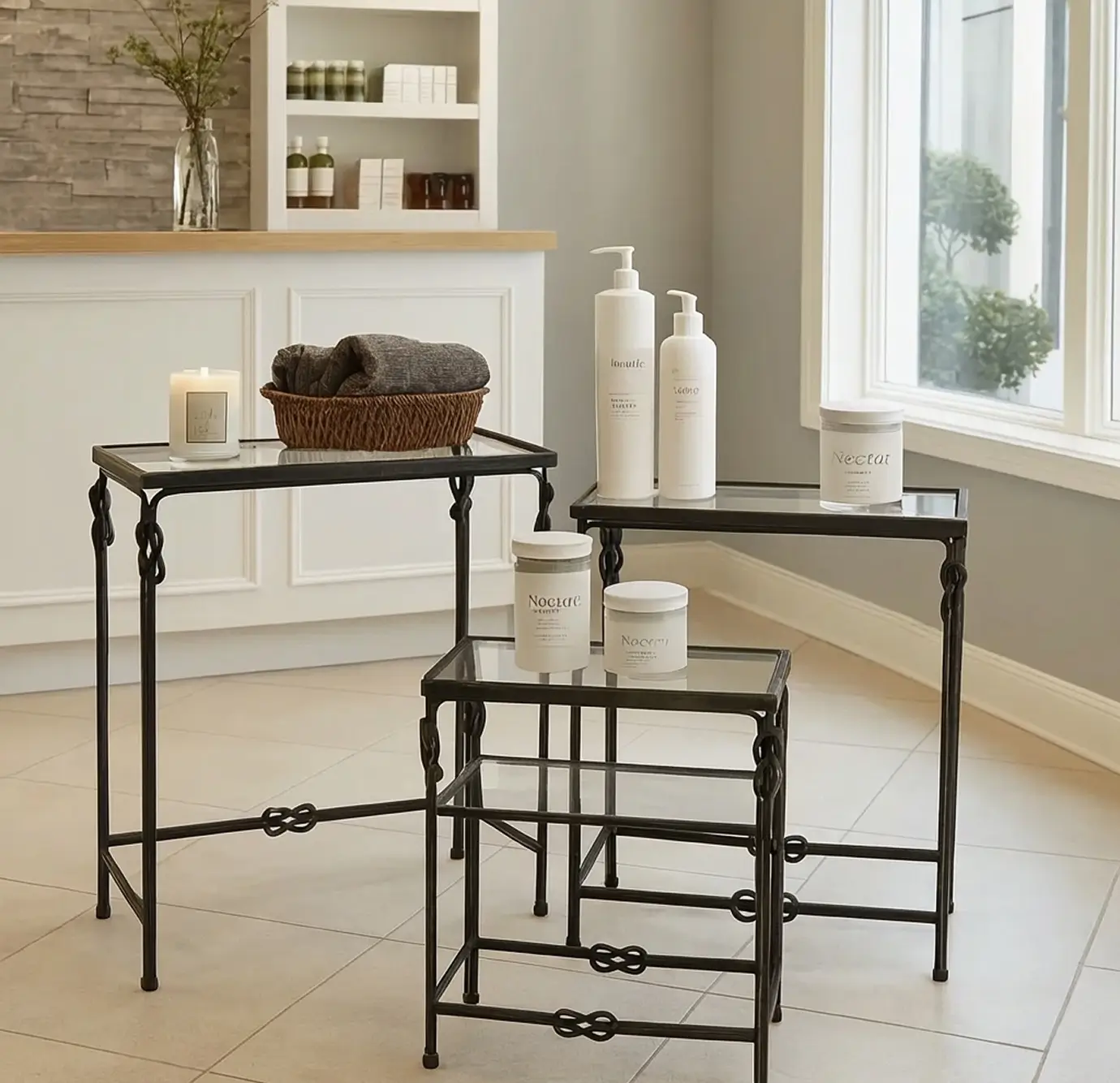 Retail display table