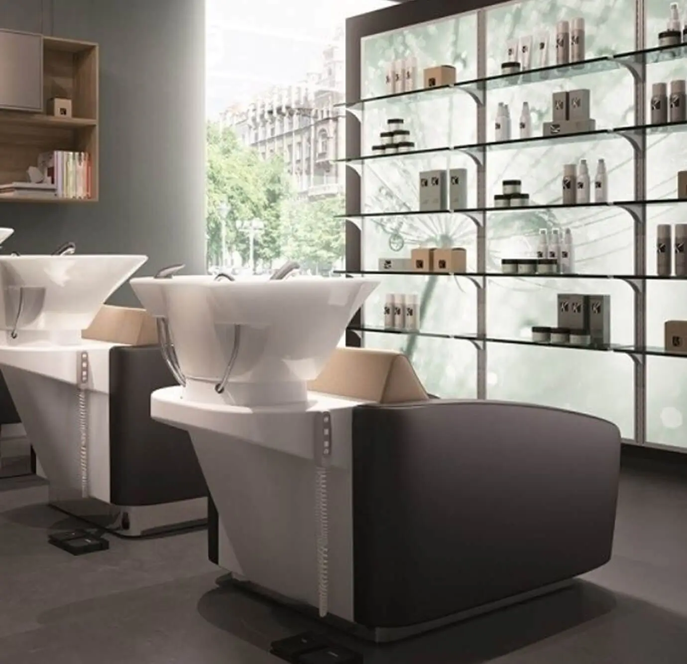 wall-mounted display fixture